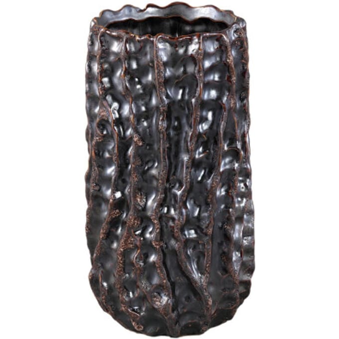 PTMD - Pot Vikton - Bruin - 14.5x14.5x25.5cm