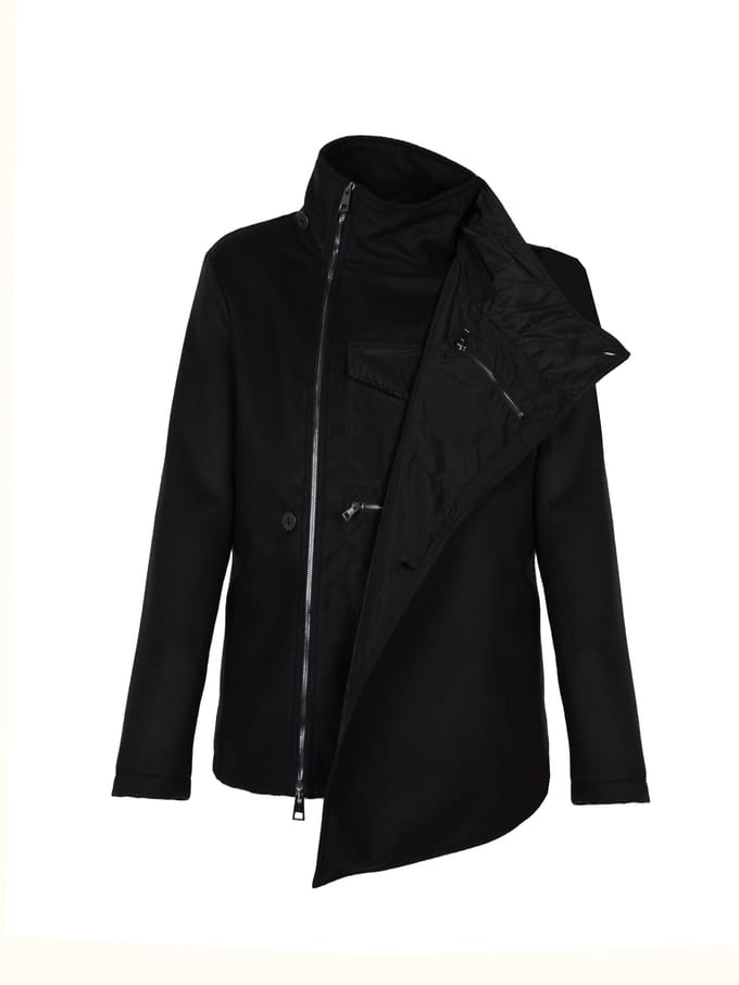 La Haine Inside Us jas Winter Jkt Mannen zwart