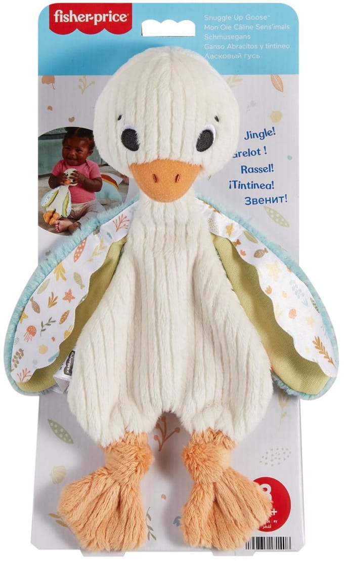 Fisher Price Knuffelgans Grijp- en bijtspeelgoed