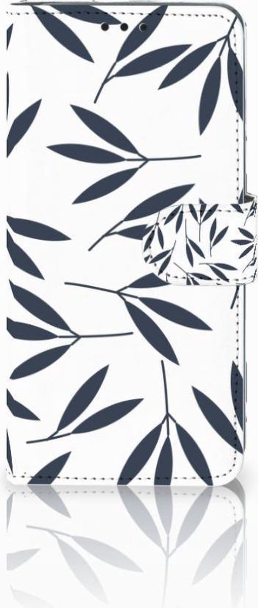 Huawei P30 Pro Hoesje Leaves Blue