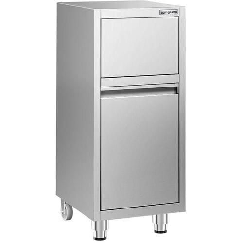 GGM Gastro Mülleimer - mit Klappdeckelöffnung - 400x500mm - ohne Aufkantung