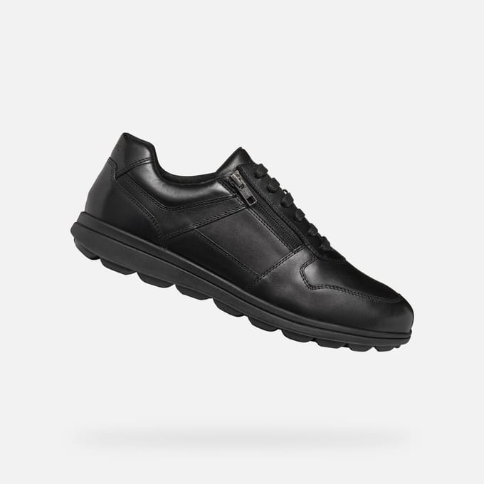 GEOX SPHERICA EC12 HEREN Sneakers - ZWART