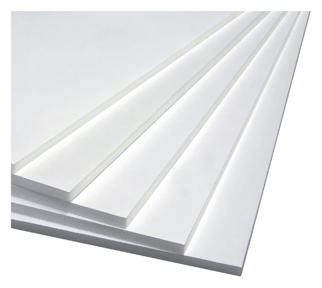 Foamboard A4 2-zijdig 5mm wit