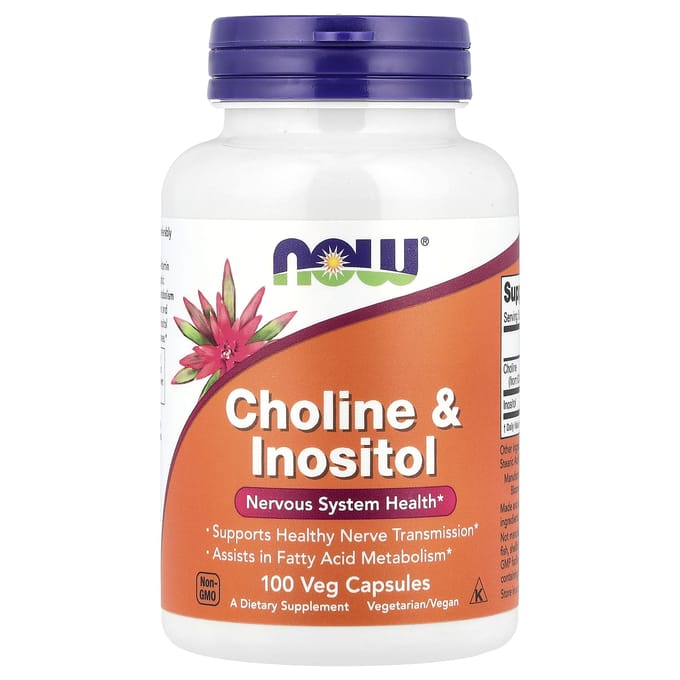 Choline en Inositol 500 mg - NOW Foods