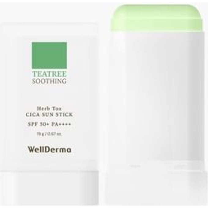 WellDerma - Teatree Herb Tox Cica Sun Stick 19g