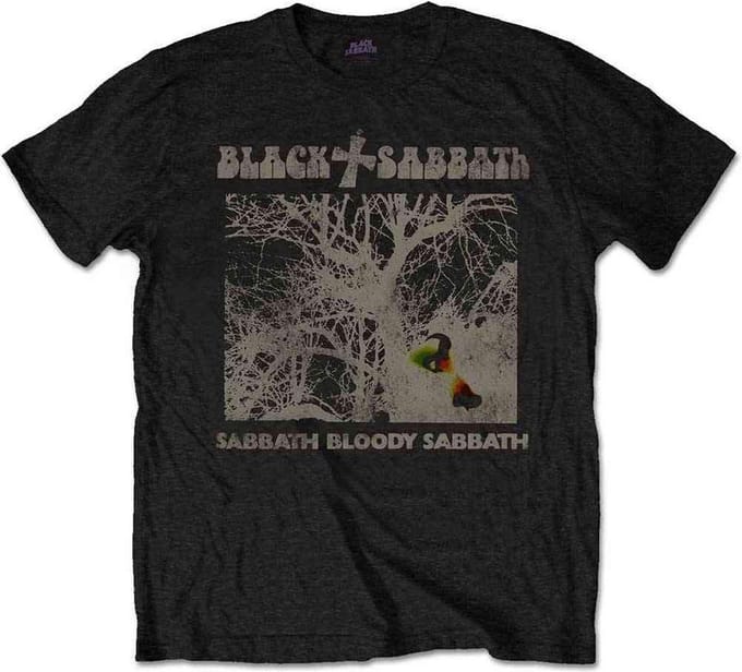 Black Sabbath Heren Tshirt -XL- Sabbath Bloody Sabbath Vintage Zwart