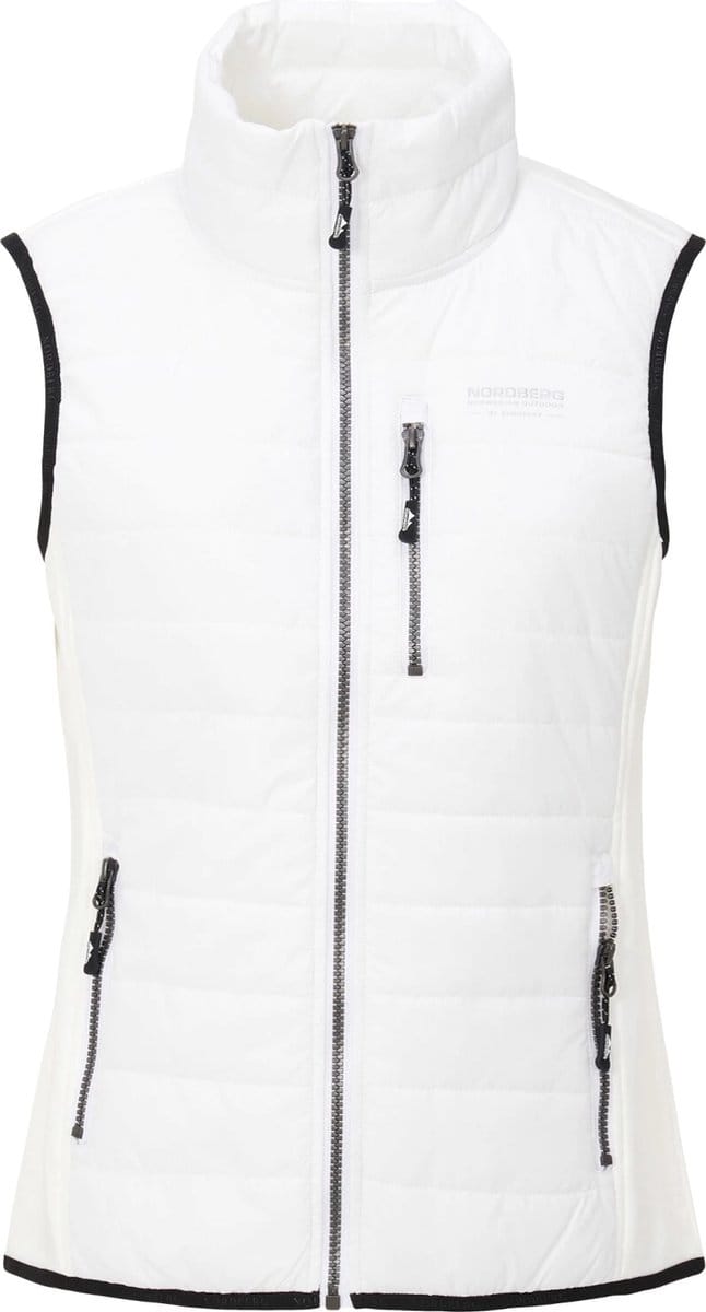 Nordberg Bodywarmer Tirza - Dames - Wit - Maat M