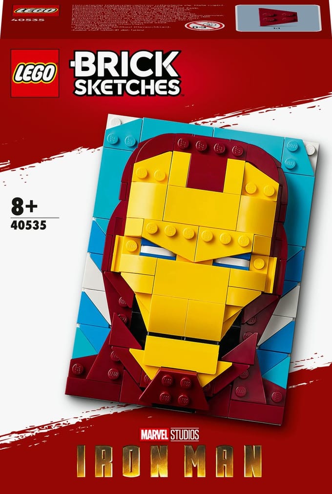 LEGO Brick Sketches Iron man - 40535