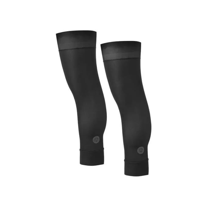 AGU Summer Beenstukken - Beenwarmers - Unisex - Lycra - Siliconen gripper - Zwart - XL