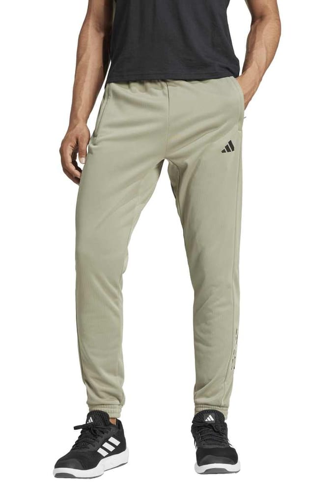 Adidas Unisex Performance Train Essentials Camo Training Pants Silv Maat: L | Joggingbroeken Outlet | Unisex | Beige