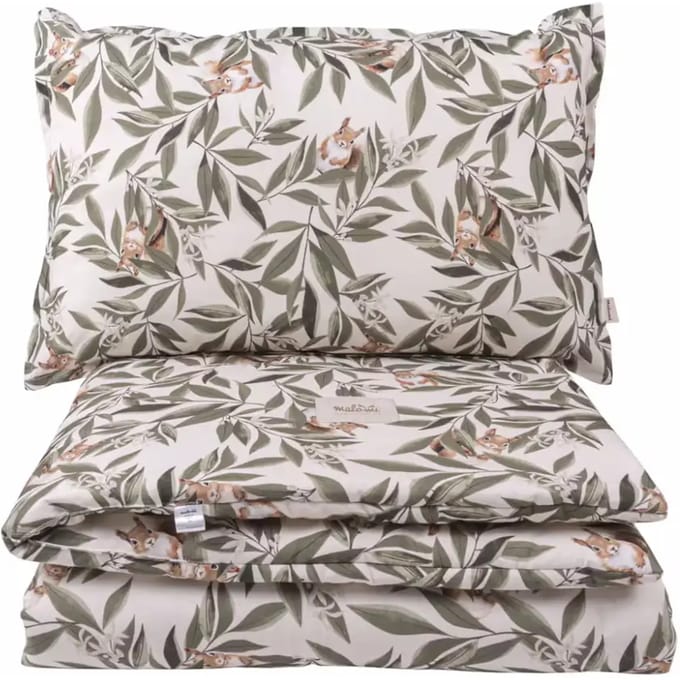 Katoenen beddengoed baby kussen + dekbed Malomi Kids