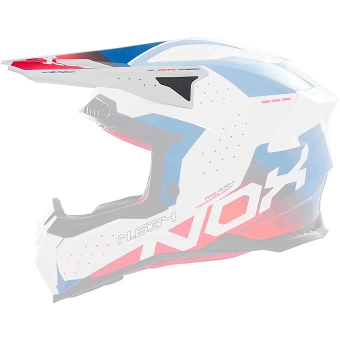 Vizier voor motorcrosshelm Nox N634 Gradiant