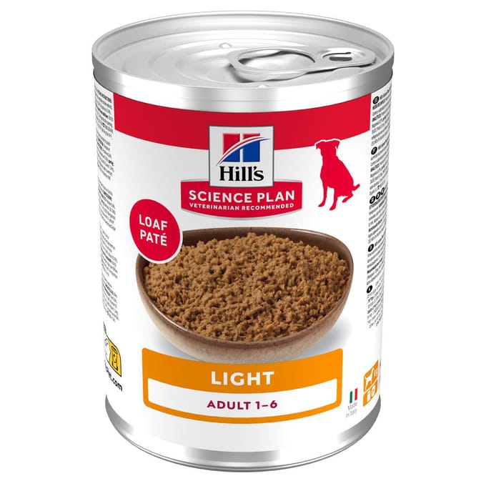 Hill's Science Plan 1 x 370 g Hondenvoer - Adult Light