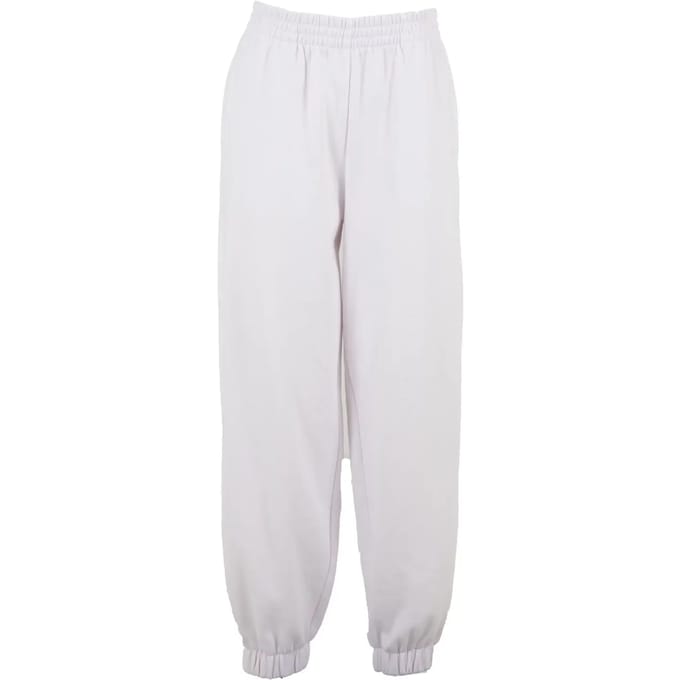 Build your Brand Ladies Basic Sweatpants BYBB031 - White - S