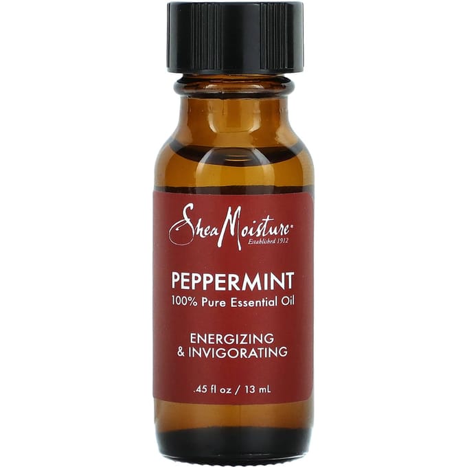SheaMoisture, 100% Pure Essential Oil, Peppermint, 0.45 fl oz (13 ml)