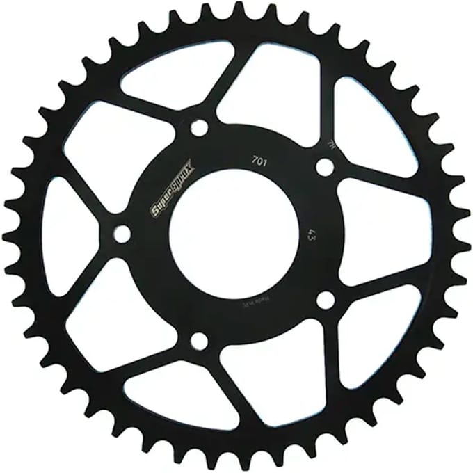 Motorfiets kroon Supersprox RFE-701:43-BLK # JTR701-43 # 50-32055-43