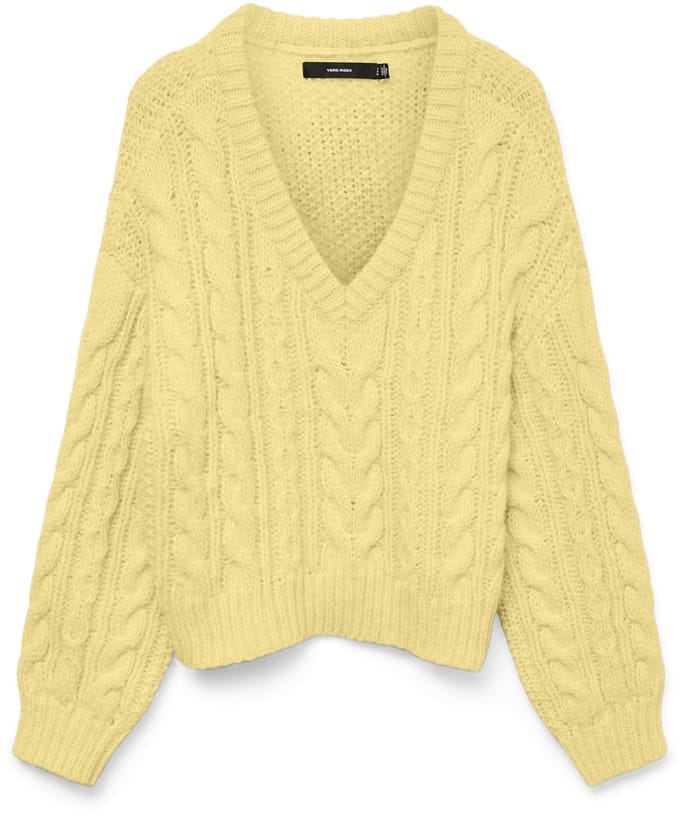 VERO MODA - VMDREAM LS DEEP V-NECK PULLOVER EXC - Dames - Gebreide truien