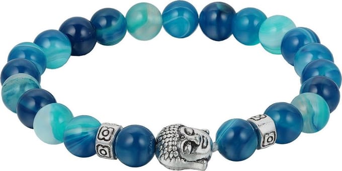 Fako Bijoux® - Buddha Armband - Deluxe - Aqua