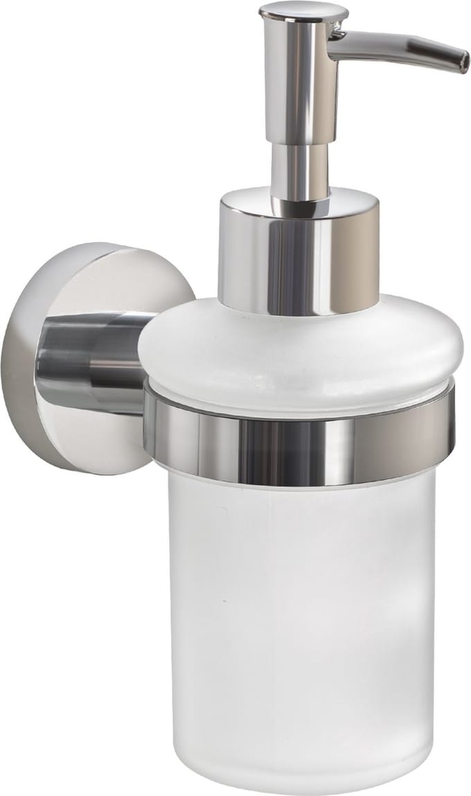 VDN Stainless Zeeppompje - Zeepdispenser - Zeepdispenser wandmontage - Chroom - Hangend