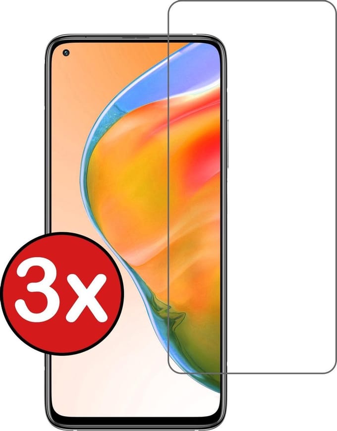 Screenprotector - 3 Stuks - Geschikt voor Xiaomi Mi 10T Pro - Extra Sterk - Beschermglas - Gehard Glas - Tempered Glass - Screen Protector