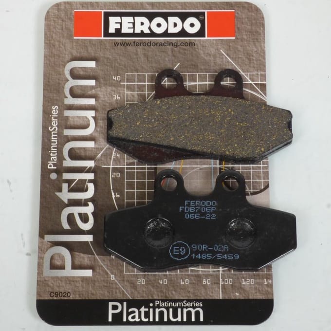 Plaquette de frein Ferodo pour Scooter Gilera 50 GP 2002 à 2004 AV Neuf