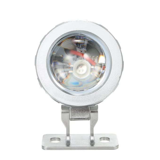 AC85-265V 10W RGB LED onderwaterlicht dompellamp met afstandsbediening 16 kleuren veranderen EU Plug zwart
