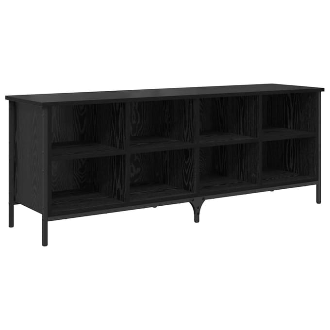 vidaXL - Schoenenkast - 131 - x - 35 - x - 50 - cm - Geengineerd - Hout - en - IJzer