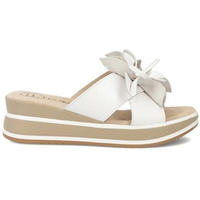 Sandalen met sleehak Filippo DK763626WH