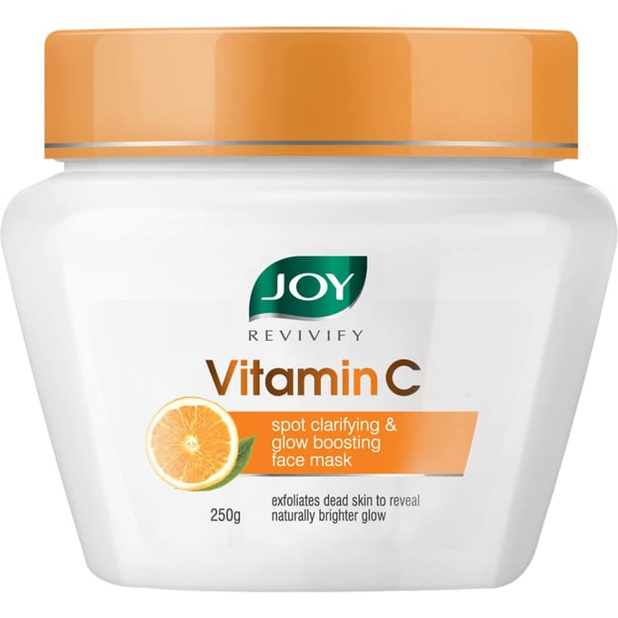 Masque Visage Joy Vitamine C pour une Peau Éclatante 250g | Masque Visage Éclaircissant pour Tous les Types de Peau white