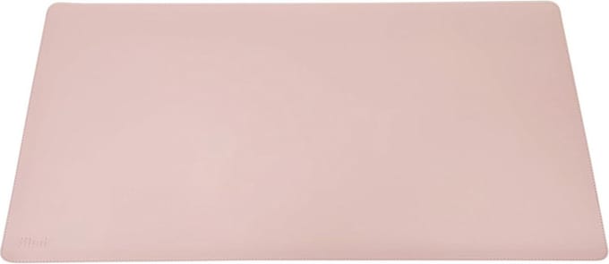 Bureauonderlegger de vlakke mat roze 800 x 400 mm 1 stuk - Bureauaccessoire - Roze