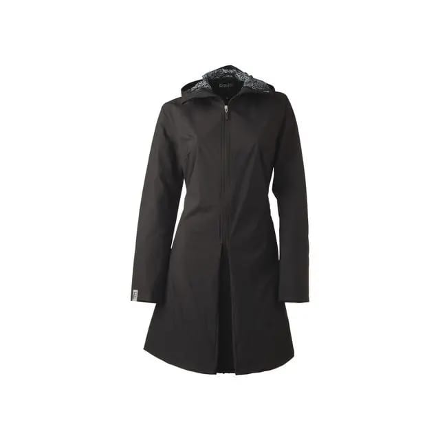 AGU Seq - Regenparka/Poncho - Dames - Zwart - S