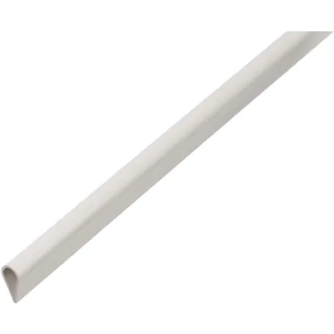 Alberts Plat Profiel - Pvc Wit - 15x0,9mm 2m