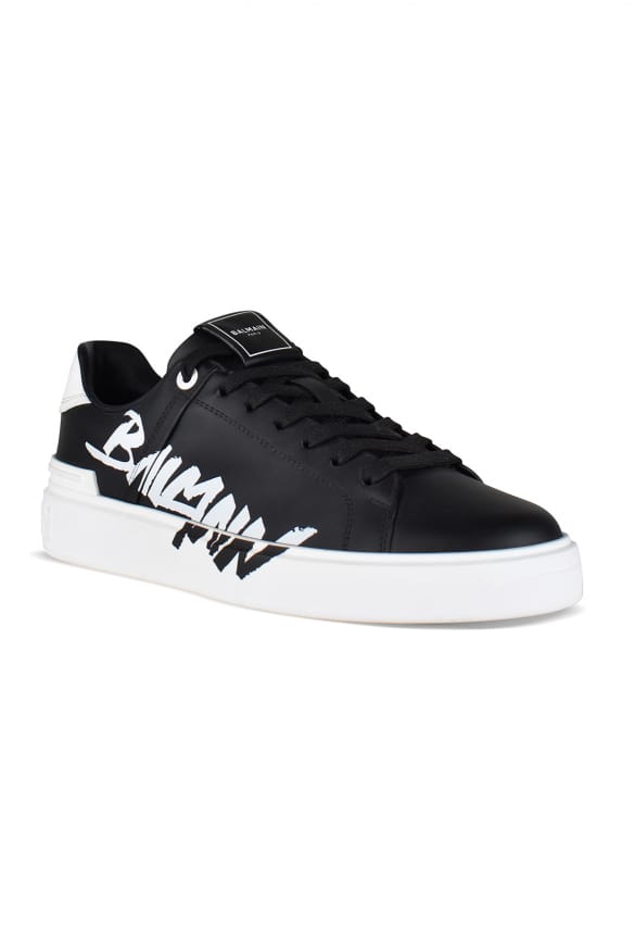Balmain B-court Sneakers Zwart