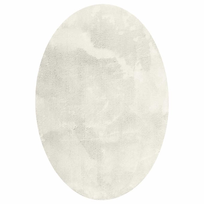 vidaXL - Tapijt - HUARTE - Crèmekleurig - 140 - x - 200 - cm - 100% - Polyester