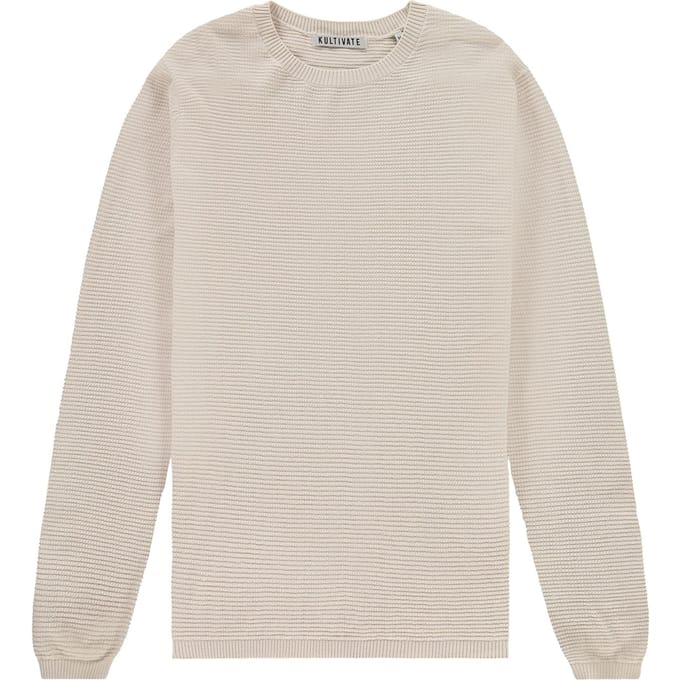 Kultivate KN VICTOR  Pullover Ecru   XL