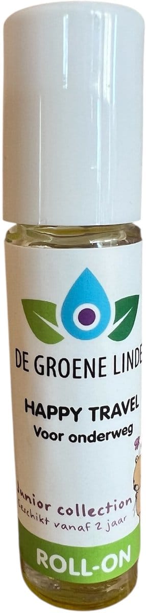 De groene linde - happy travel Junior roll on - etherische olie - roller - 10ml