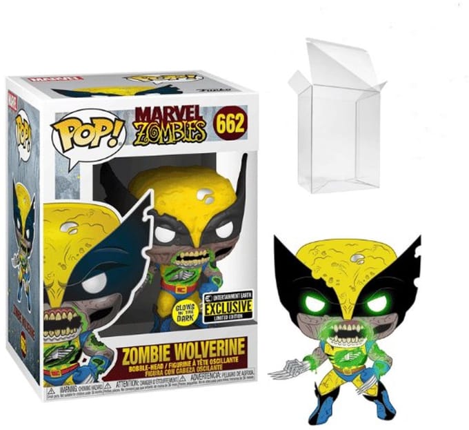 Marvel POP! Wolverine (Marvel Zombies) 9 cm Vinyl Figure - Exclusief