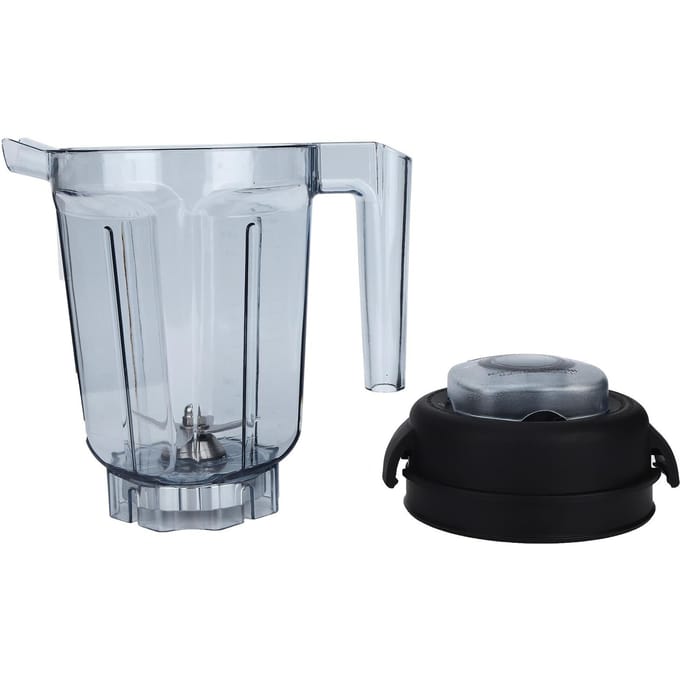 Transparante Voedselblender Container met Mesdeksel Vervangende Accessoires Geschikt voor Vitamix Container gray