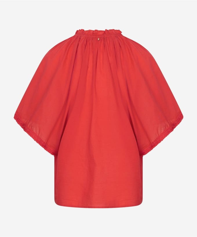 Ibana Tarina Blouses Dames - Rood - Maat 34