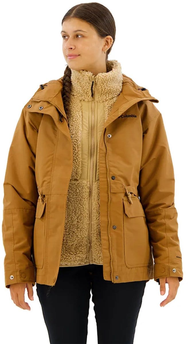 Columbia Drop Ridge™ Ii Afneembare Jas Bruin L Vrouw