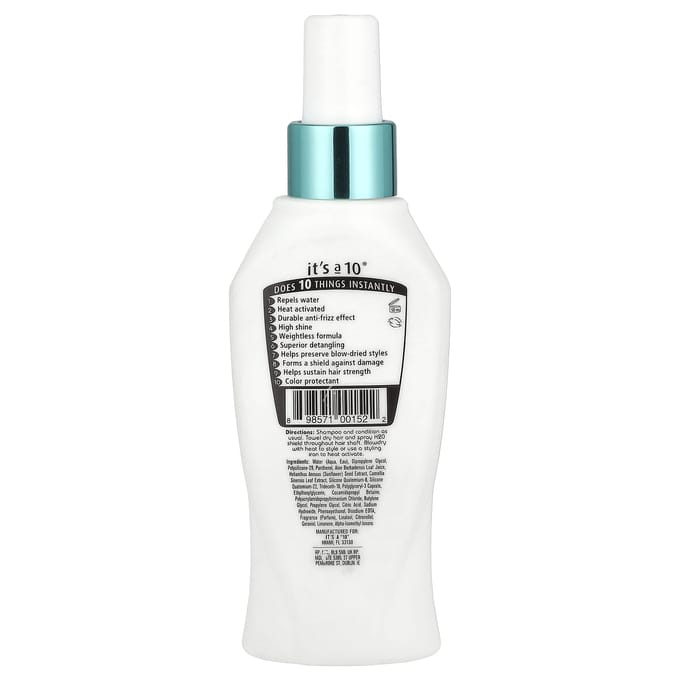 It'S A 10, Blow Dry Miracle, H2O Shield, 180Ml(6Fl Oz) white
