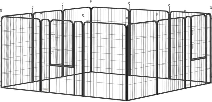 4goodz Heavy Duty Puppyren - 12 panelen - 100 cm hoog