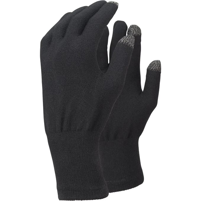 Heren Merino Touch Handschoenen Lichtgewicht Warm Buiten Wandelen Sneldrogend