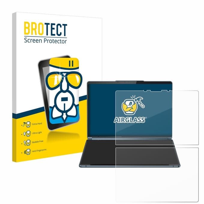 Screenprotector voor Lenovo Yoga Book 9i Gen 9 Beschermglas transparant