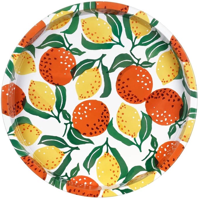 Dienblad - Tray - Lemons and Oranges - Emma Bridgewater - Rond dienblad
