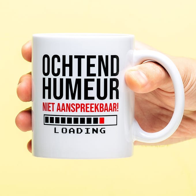 Ditverzinjeniet.nl Mok Ochtendhumeur Niet Aanspreekbaar