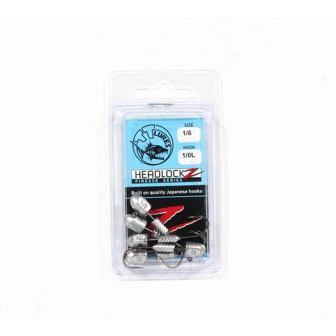 Tackle Tactics TT Headlockz Finesse Jig Head 1/6 oz 1/0 5/pack (3825)