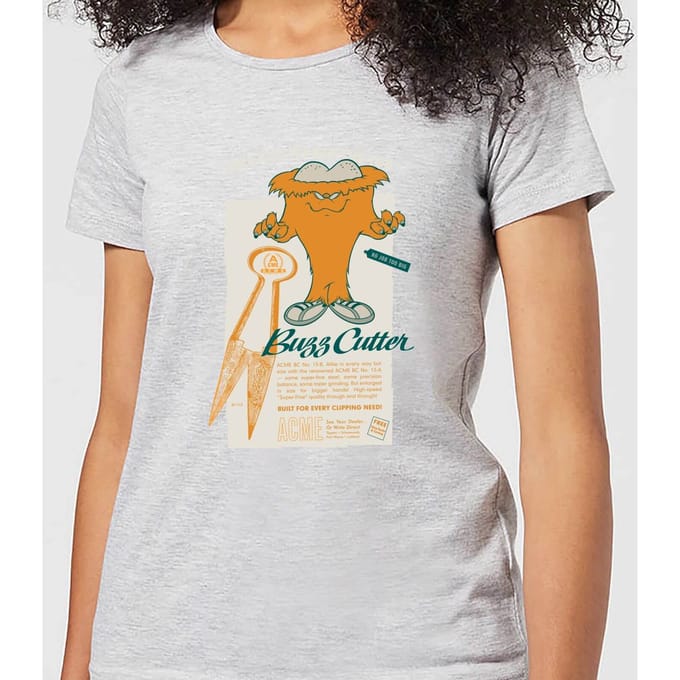 Looney Tunes ACME Buzzcutter Women's T-Shirt - Grey - M