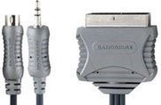 BANDRIDGE 3.5mm M + S-Video > SCART M 10.0m Bandridge