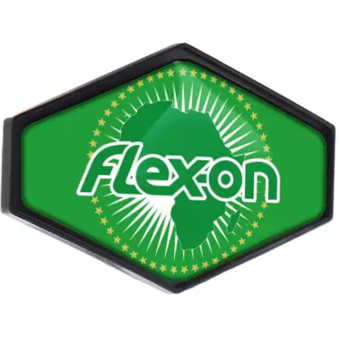 Sticker helm Armet Unie Afrikaanse Flex-On